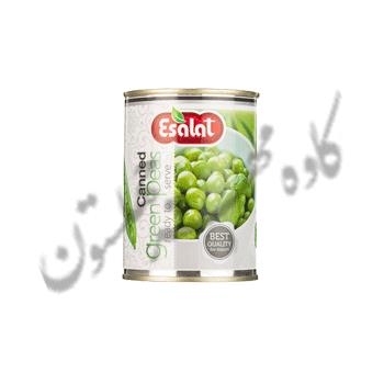 کنسرو نخود سبز 380 گرمی با درب کلیدی اصالت